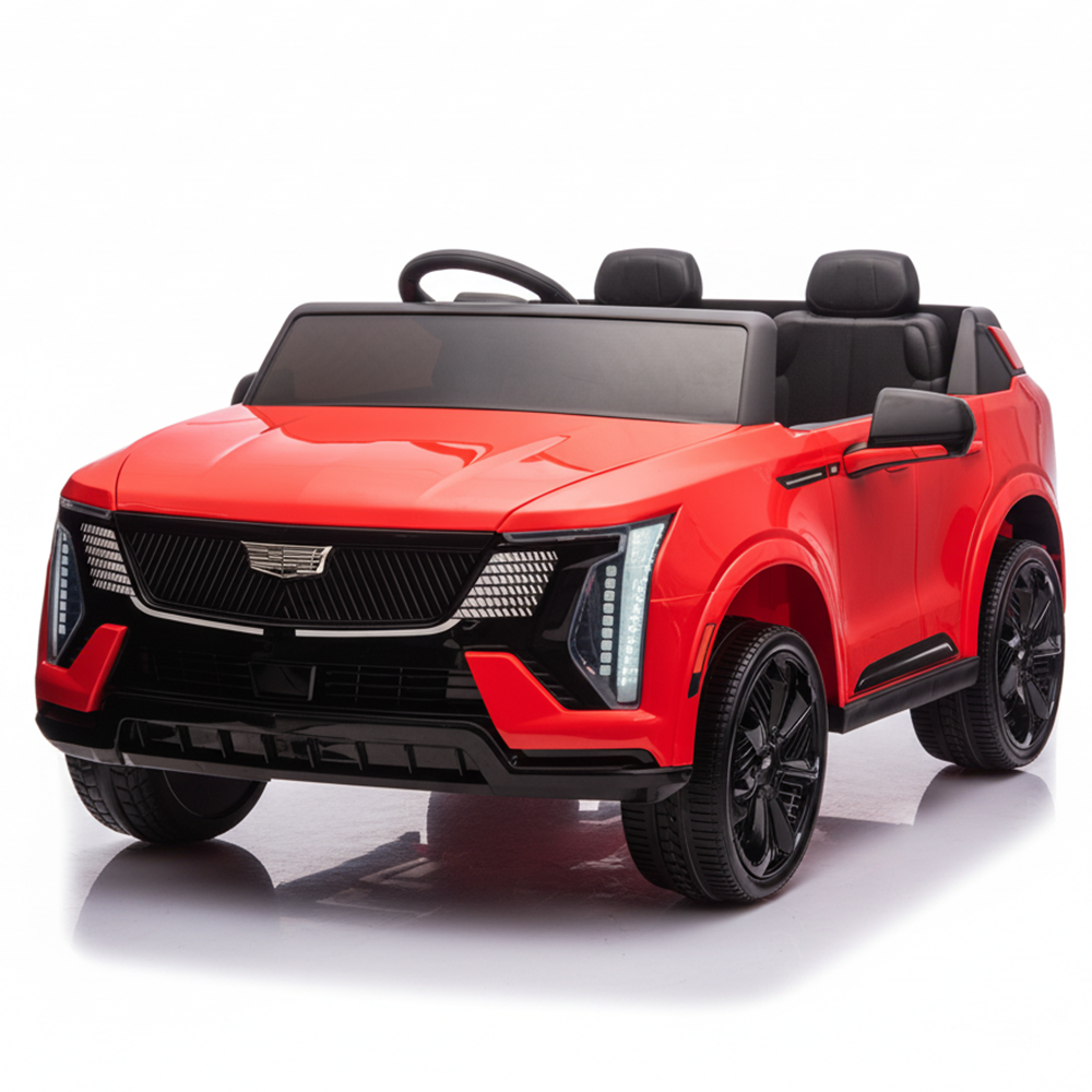 Garvee Ride - P Series: 24V Licensed Ride On Truck with Remote Control - 2 Seater Electric Car for Kids w/ Parental Remote, LED Lights & Music Player | Battery Powered Ride-On Toy Truck for Boys & Girls