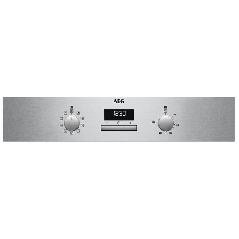 AEG BCX23101EM 59.4cm Built In Electric Single Oven Stainless