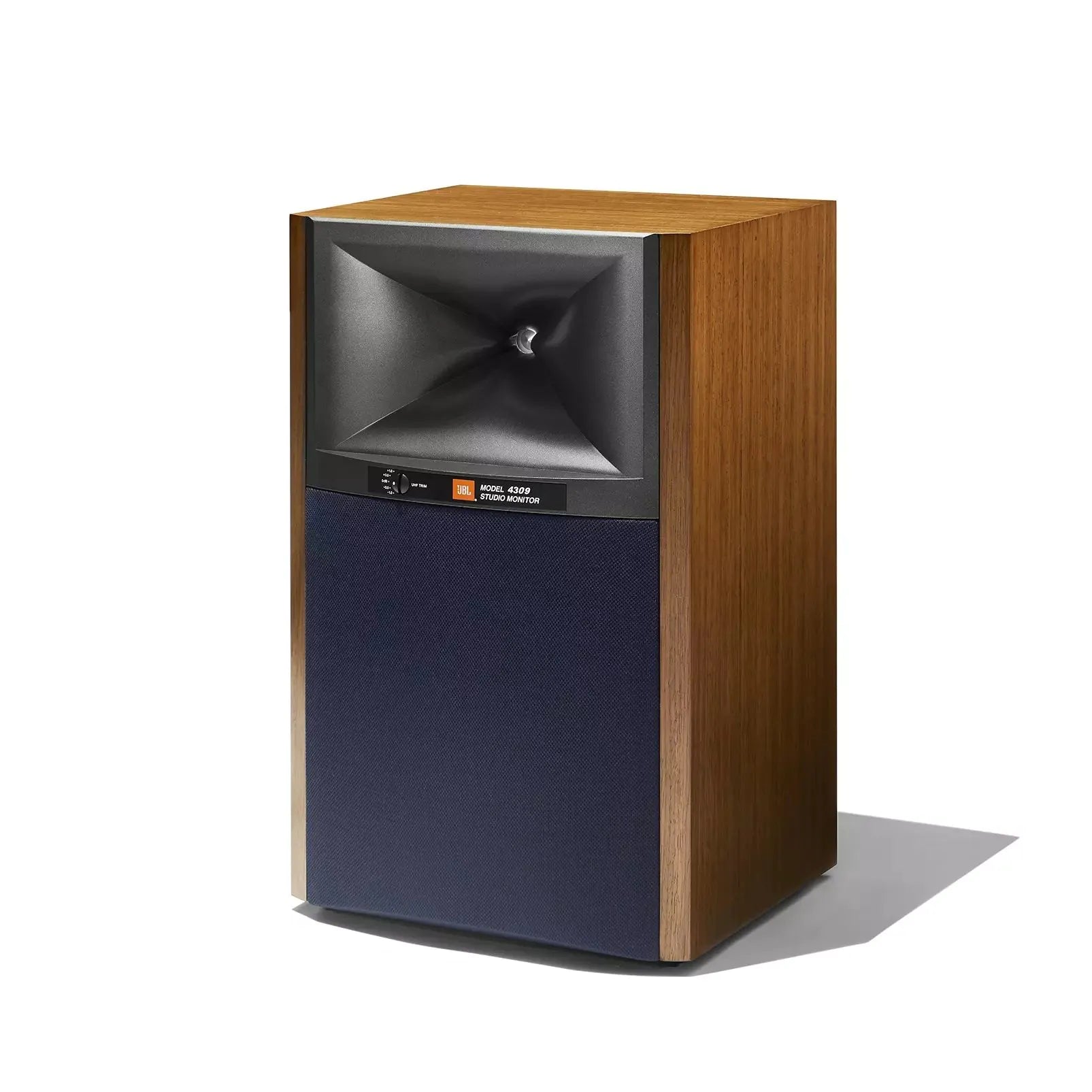 Arcam A5+ Integrated Amplifier Black with JBL 4309 Studio Monitor Bookshelf Speakers Walnut Pair
