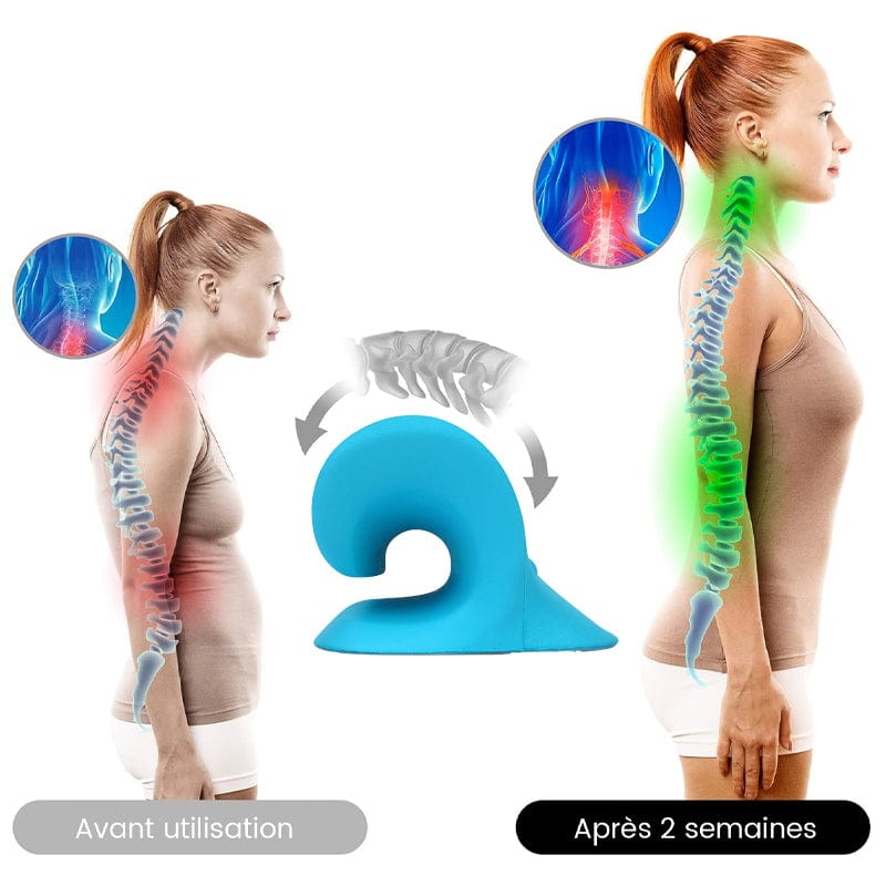 CerviCare Pro - Coussin Thérapeutique de Soulagement Cervical