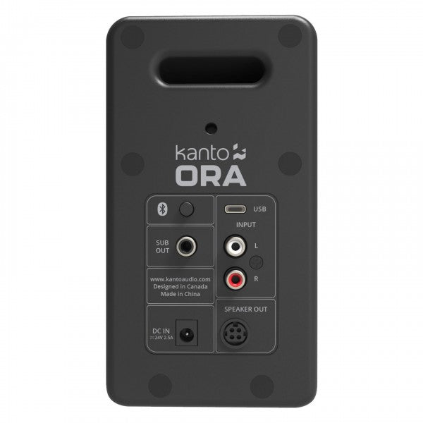 Kanto Ora Powered Reference Desktop Speakers With Bluetooth Black