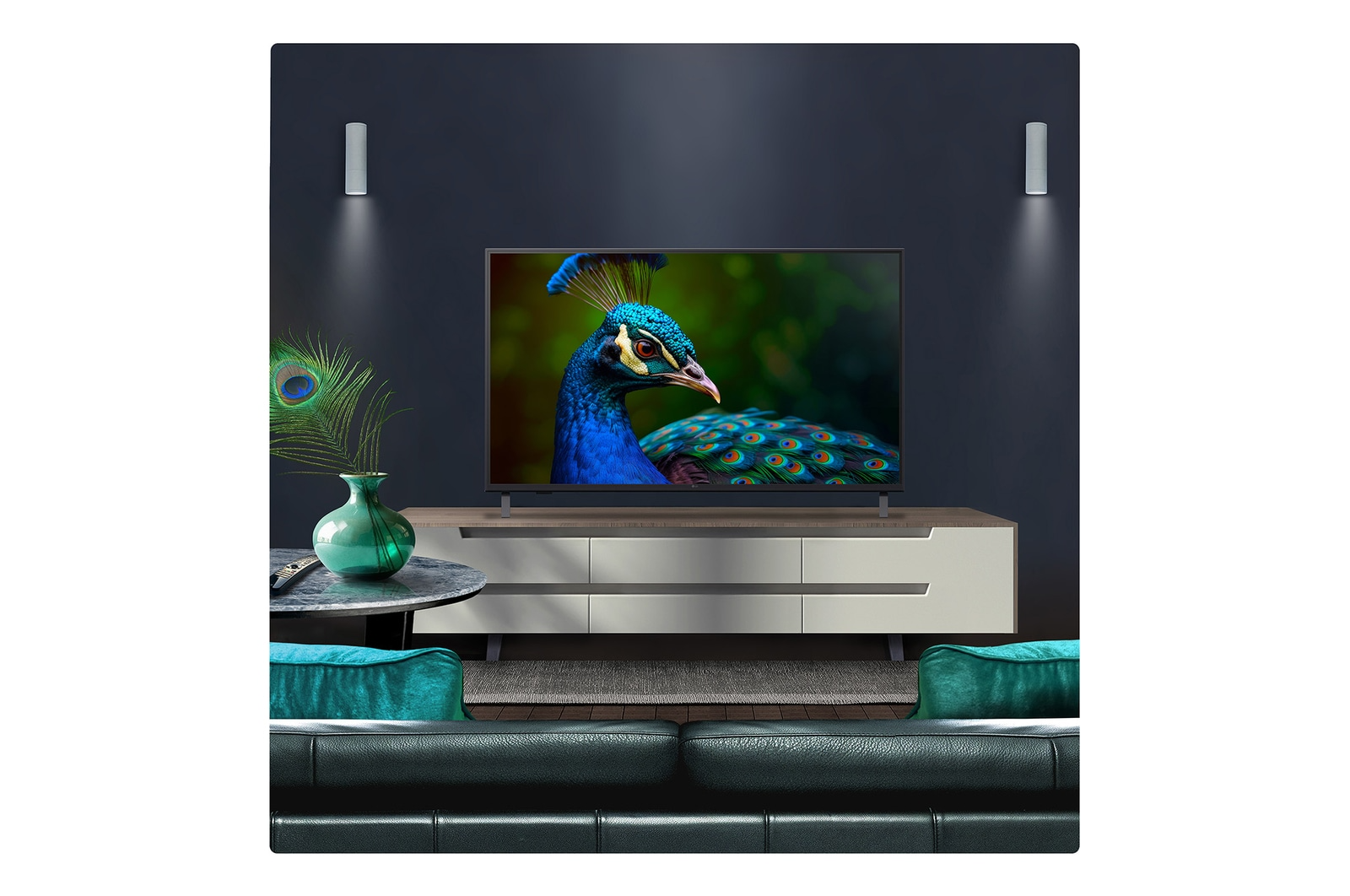 LG 43UA74006LB 43 Inch AI ThinQ UA74 4K UHD HDR Smart TV
