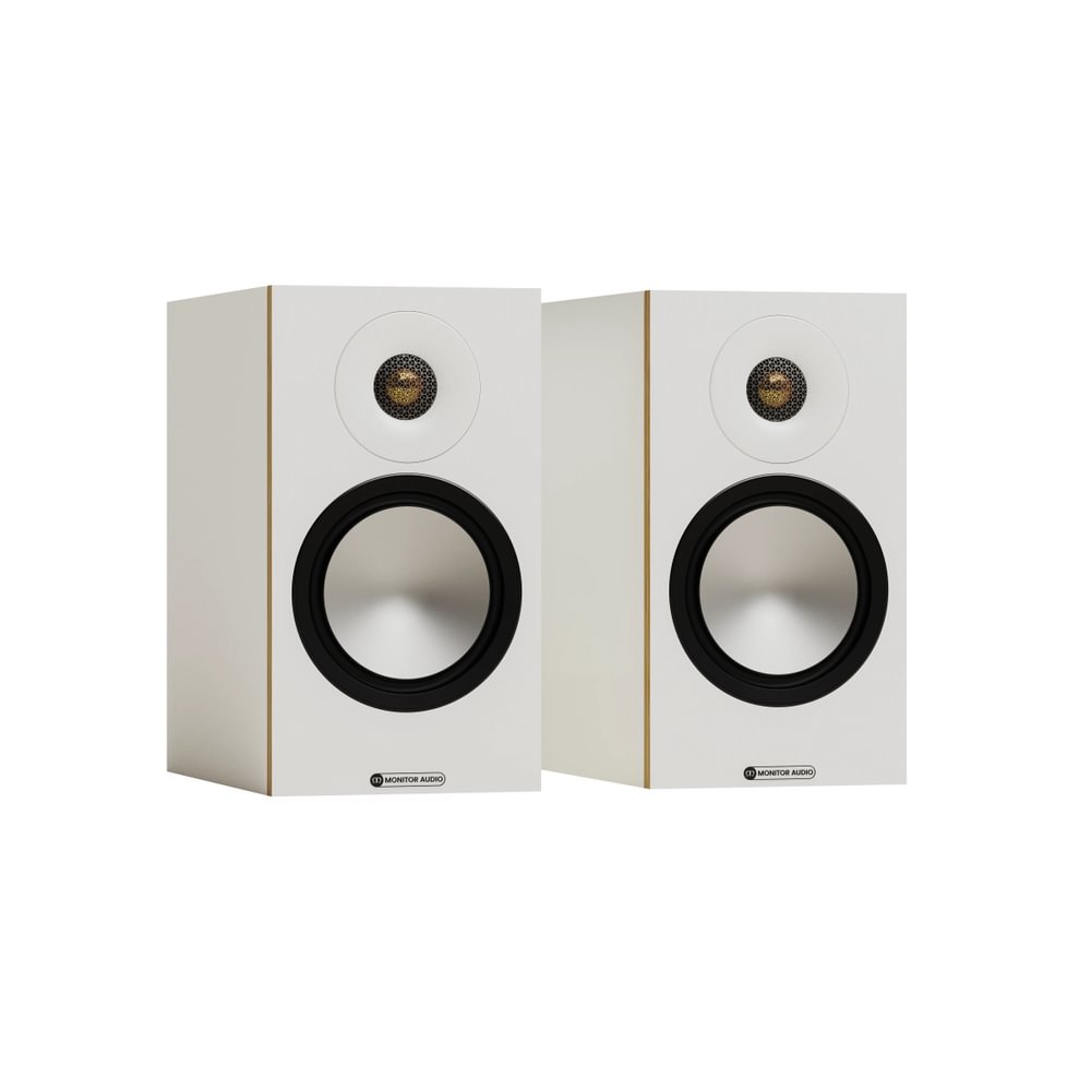 Marantz CINEMA 70s 7.2 Channel AV Receiver Silver with Monitor Audio Bronze 50 7G 5.1 Speaker Package White White