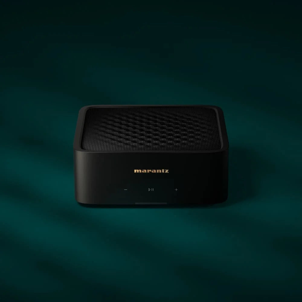 Marantz MODEL M1 2.1 Channel Streaming Amplifier with Bowers & Wilkins 607 S3 Bookshelf Speakers HiFi Package Black