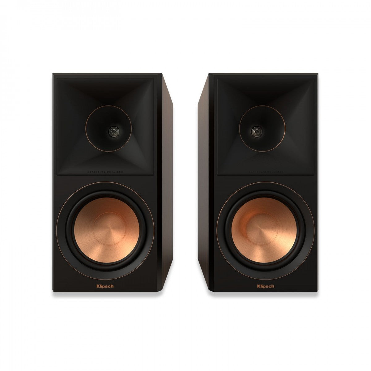 Marantz PM6007 Integrated Amplifier Black with Klipsch RP-600M II Bookshelf Speakers Pair Walnut HiFi Package