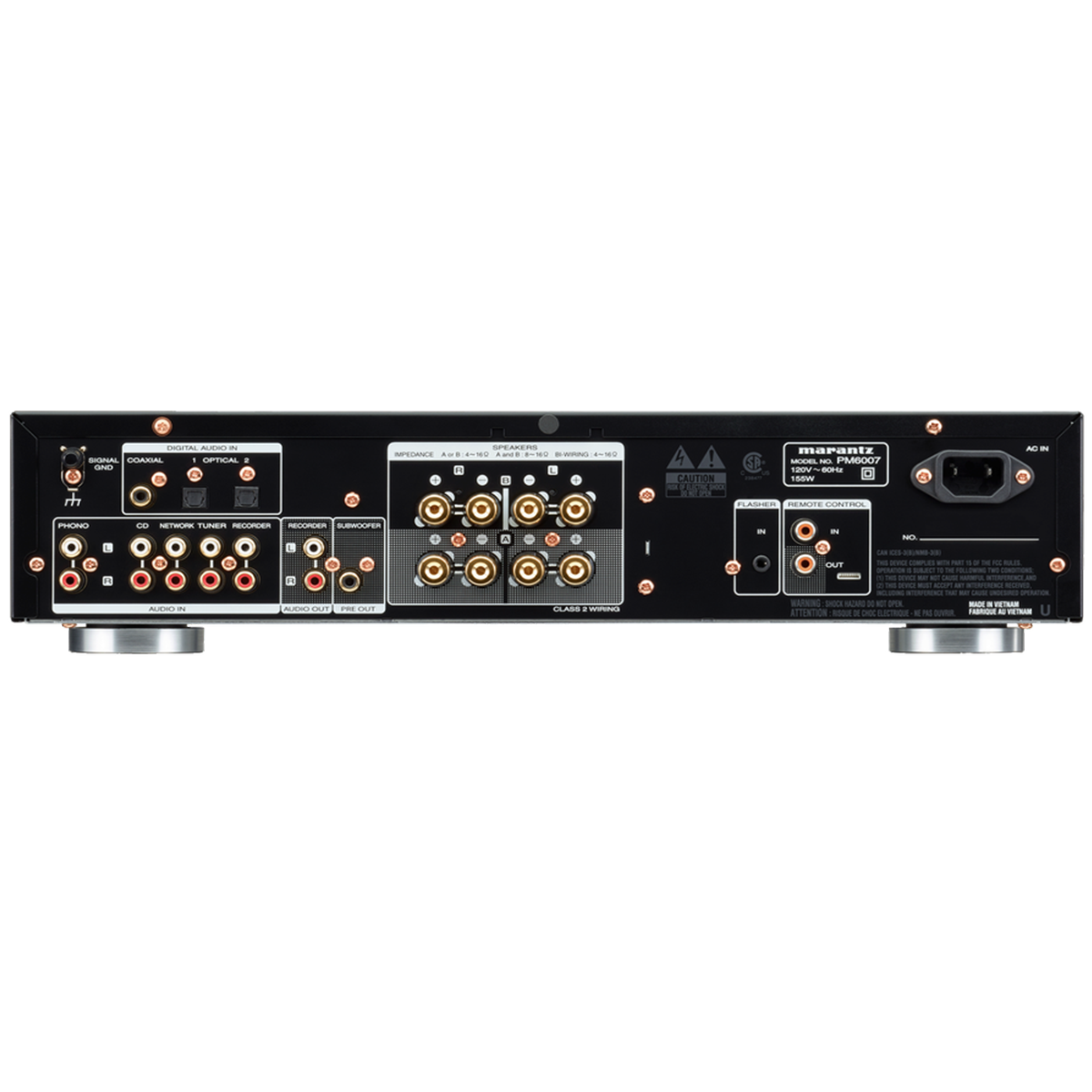 Marantz PM6007 Integrated Amplifier With Q Acoustics Q3020c Bookshelf Speakers Satin Black Pair HiFi Package