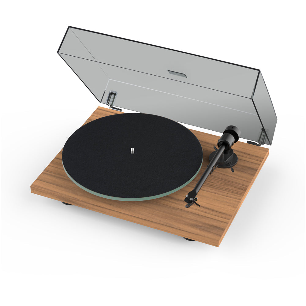 Pro-Ject T1 EVO Phono Belt-Driven Turntable and Ruark R410 Integrated Wireless Music System Walnut HiFi Package
