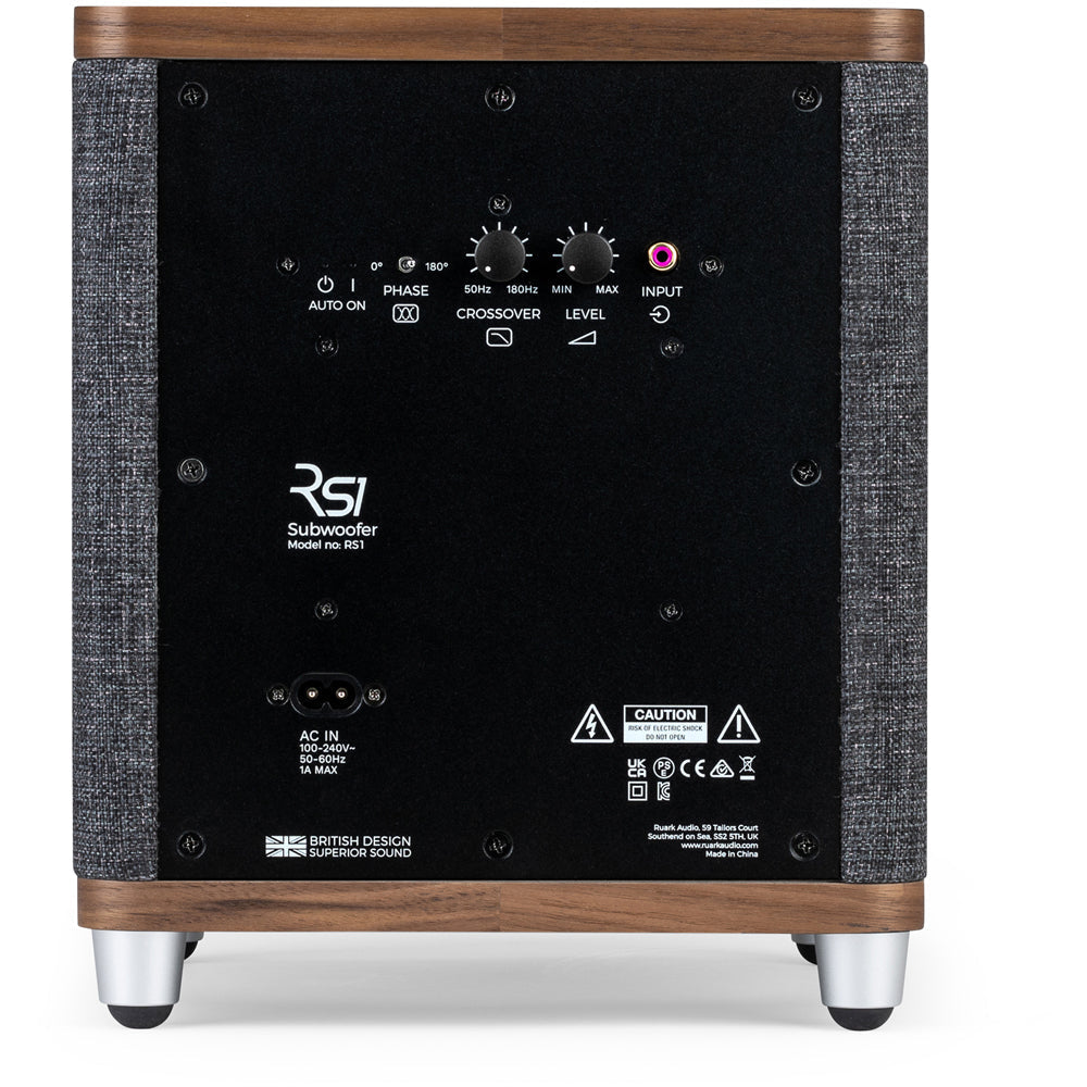 Pro-Ject T1 EVO Phono Turntable with Ruark MR1 MK3 Active Bluetooth Speakers & RS1 Subwoofer Walnut