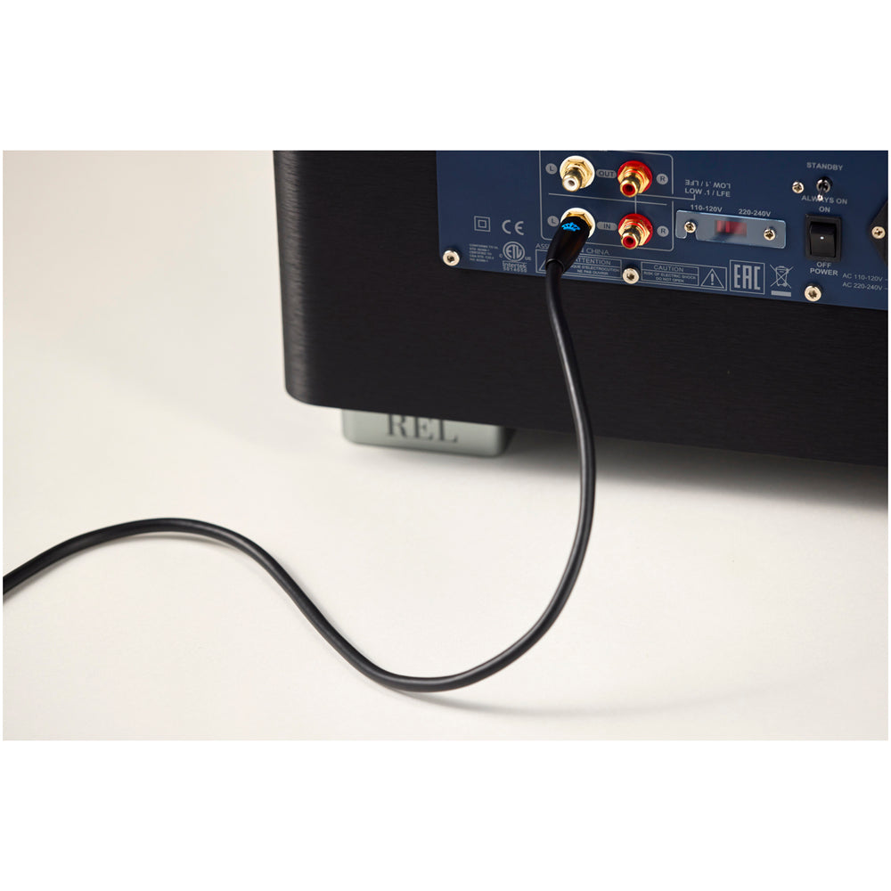 REL Commander .1/LFE 5 Metre Subwoofer Cable Black