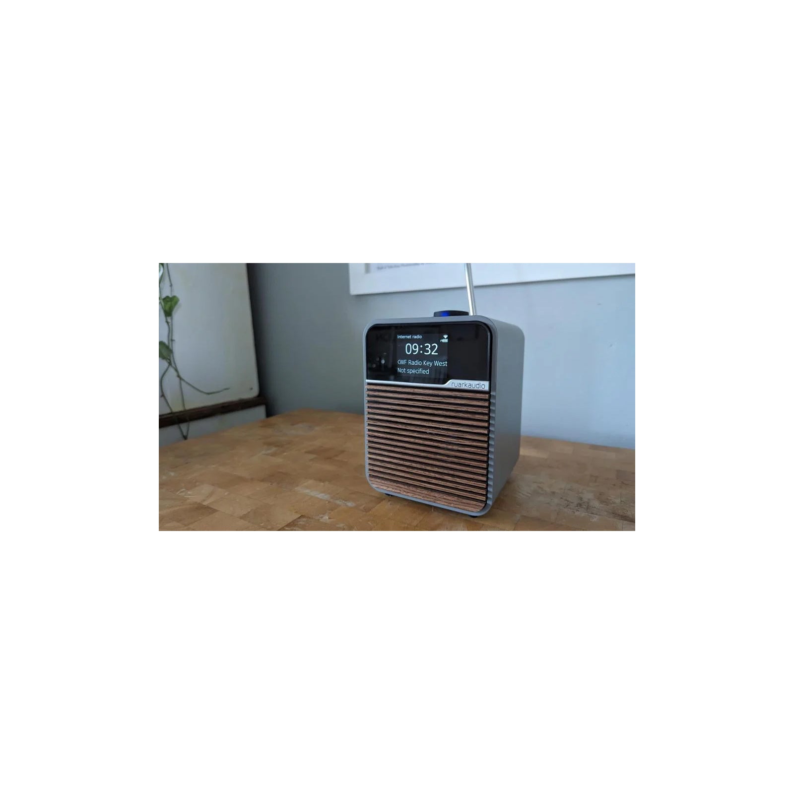 Ruark R1S Premium DAB DAB+ FM Bluetooth USB Digital Radio Mid Grey