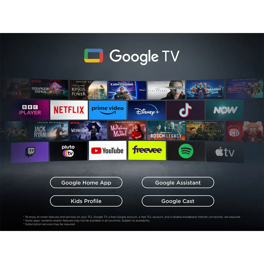 TCL 65C6KS-UK 65 Inch C6KS Premium 4K Ultra HD HDR QD-Mini LED Smart TV