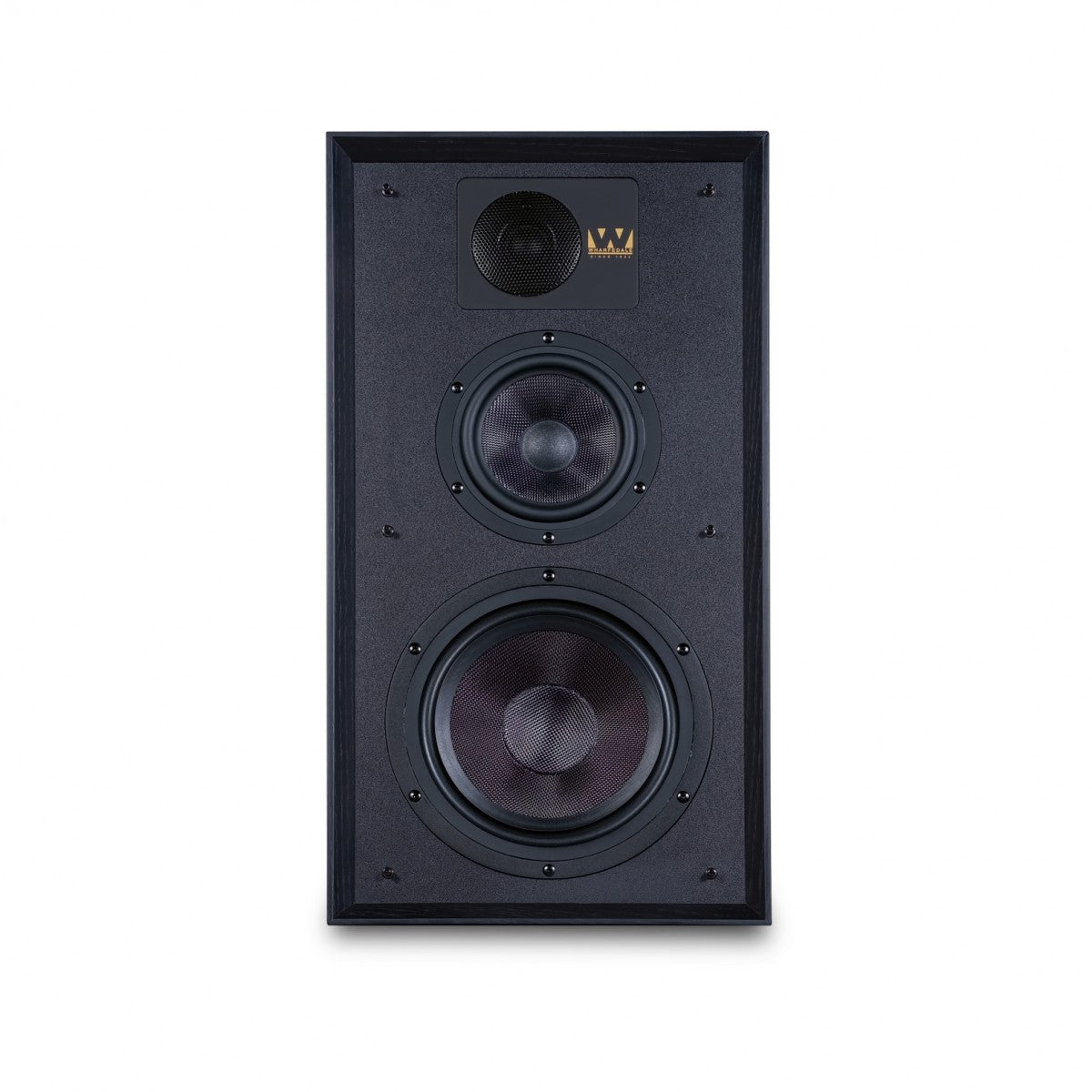 Wharfedale Linton Heritage Standmount Bookshelf Speakers Pair - Black Oak