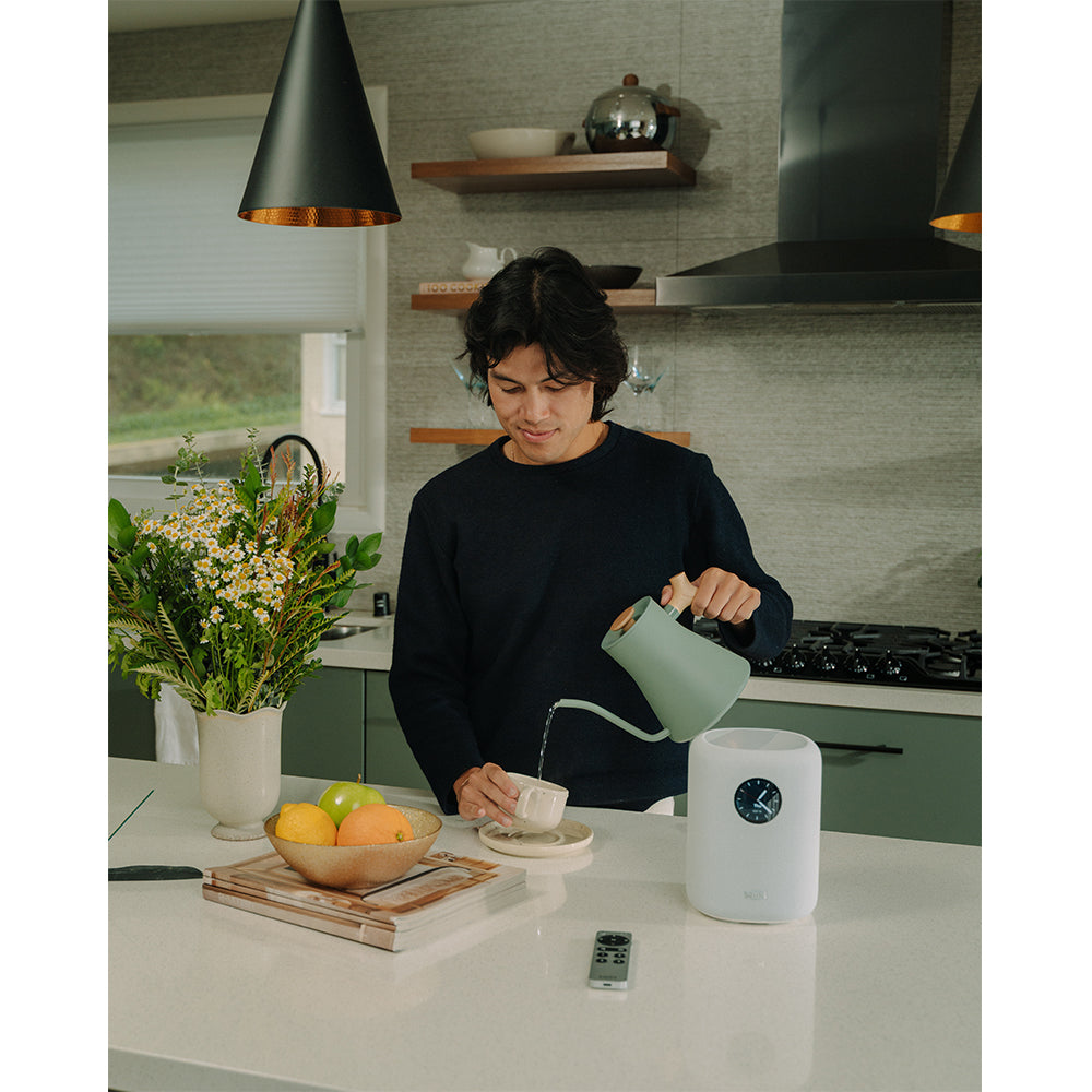 WiiM SOUND Wireless Multiroom Smart Speaker with Display - White