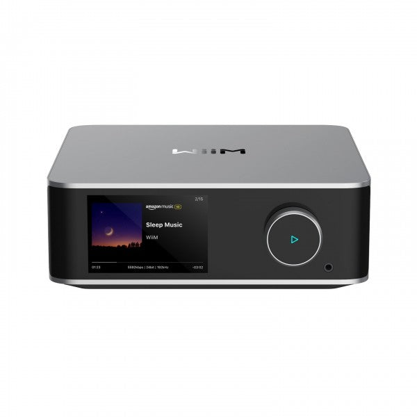 WiiM Vibelink Amp High-Performance Stereo Amplifier with ULTRA Music Streamer Silver