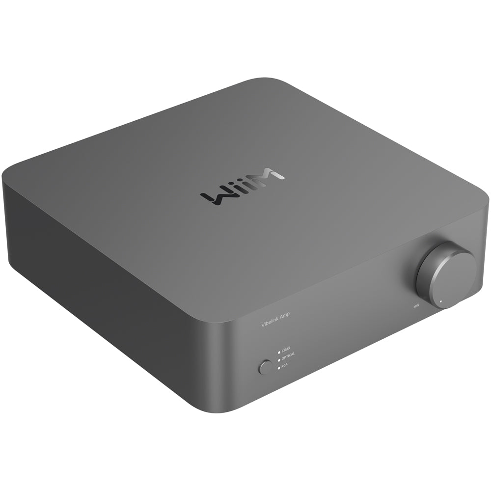 WiiM Vibelink Stereo Amplifier with Ultra Music Streamer Space Grey and Klipsch R-60M Speakers HiFi Bundle