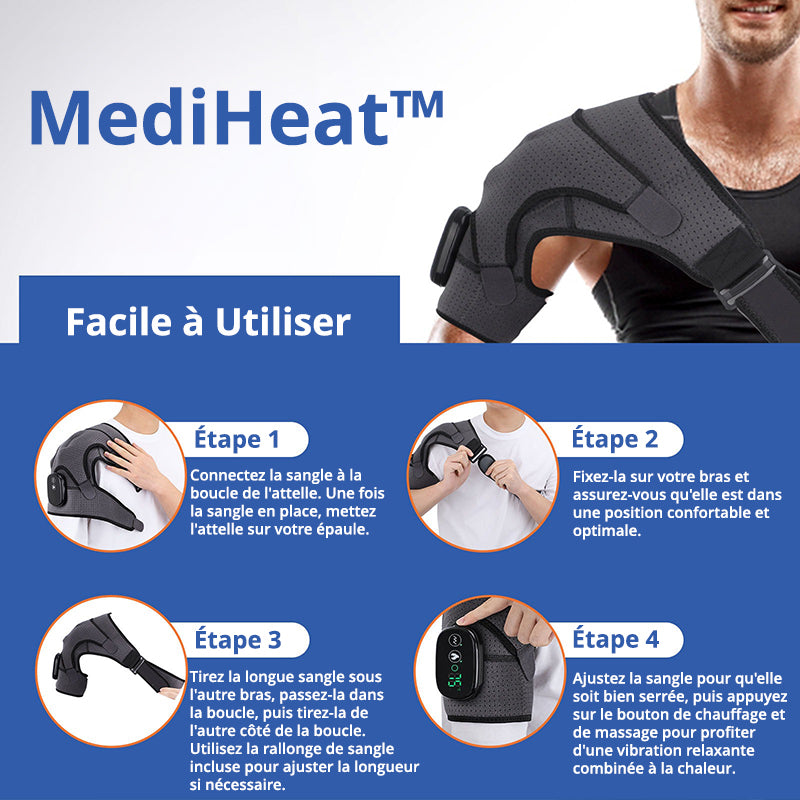 MediHeat™ - Dispositifs de soulagement de la douleur aux épaules