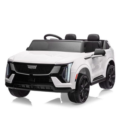 Garvee Ride - P Series: 24V Ride On Car, Licensed Battery Powered Electric Vehicle w/Remote Control, 2 Seater, 4-Wheel Shock Absorbers, Smooth Start, Music, LED Lights for Boys Girls