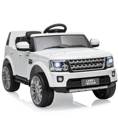 Garvee Ride - P Series: 12V Electric with Remote, Music Player, MP3, LED Lights, 4 Wheels, White