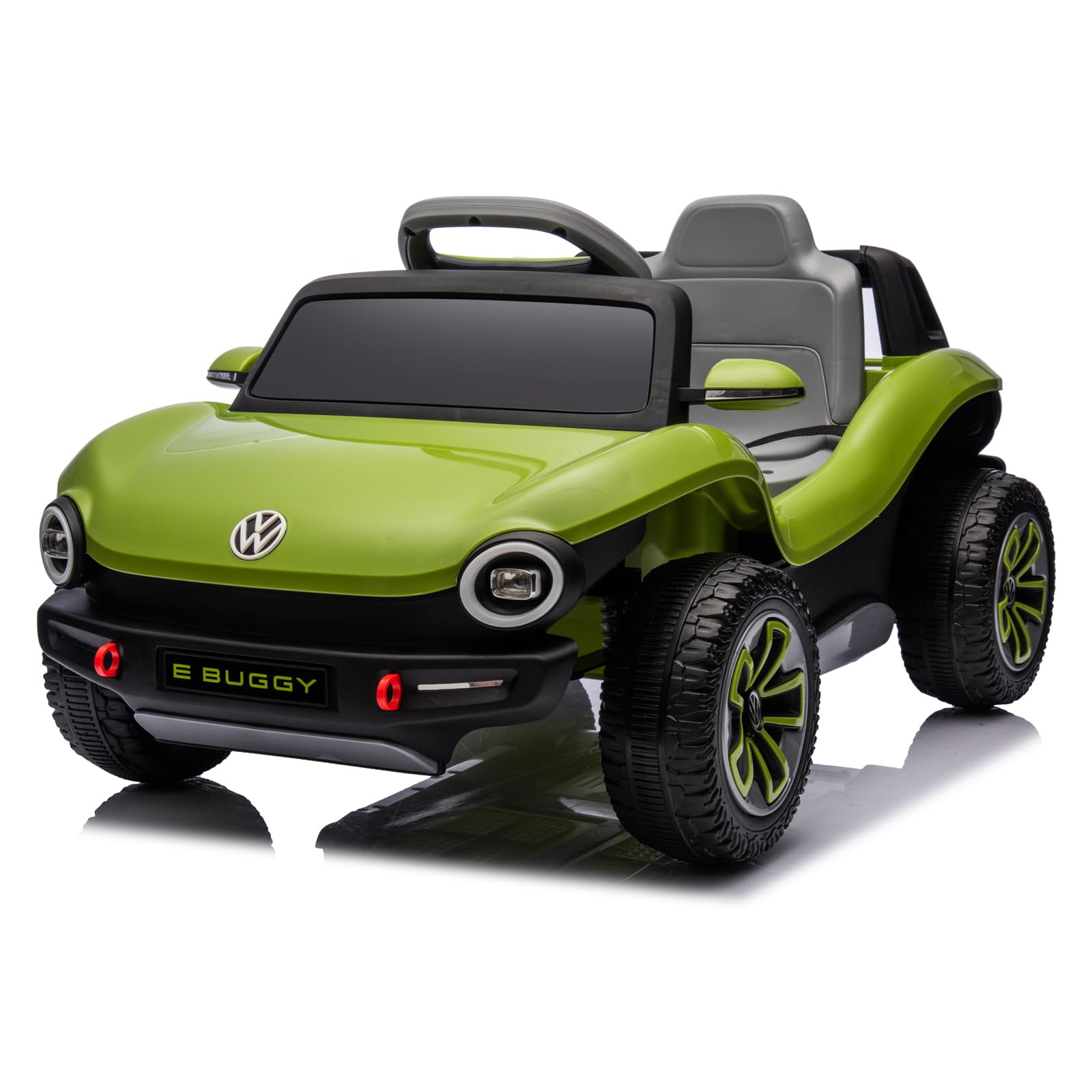 Garvee Ride - P Series: 12V Ride-On Toy With Remote Control | LED Lights, MP3, and Bluetooth | For Boys and Girls, Green