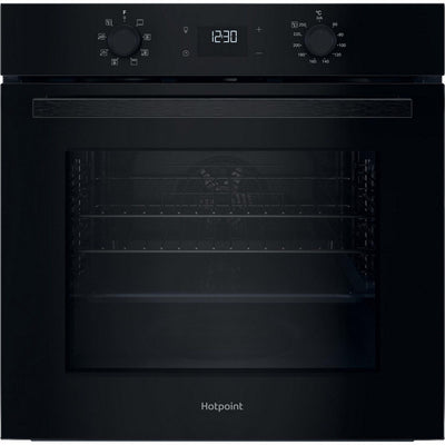 Hotpoint HO455HBUK Class 2 Built-In Single Multifunction Oven with Multiflow Black