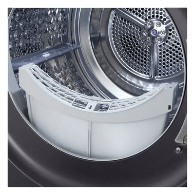 LG RHX7010TBB AI Dry 10kg Dual Inverter Heat Pump Tumble Dryer Black