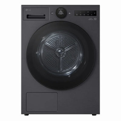 LG RHX7010TBB AI Dry 10kg Dual Inverter Heat Pump Tumble Dryer Black