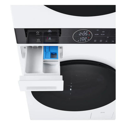 LG WT1210WWF 12kg/10kg 1400 Spin WashTower TurboWash Washer Dryer White