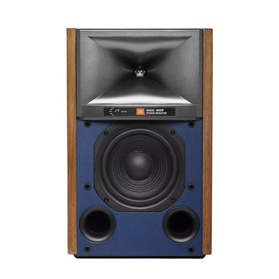Arcam A25+ Integrated Amplifier Black with JBL 4309 Studio Monitor Bookshelf Speakers Walnut Pair