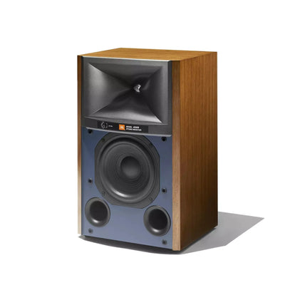 Arcam A25+ Integrated Amplifier Black with JBL 4309 Studio Monitor Bookshelf Speakers Walnut Pair
