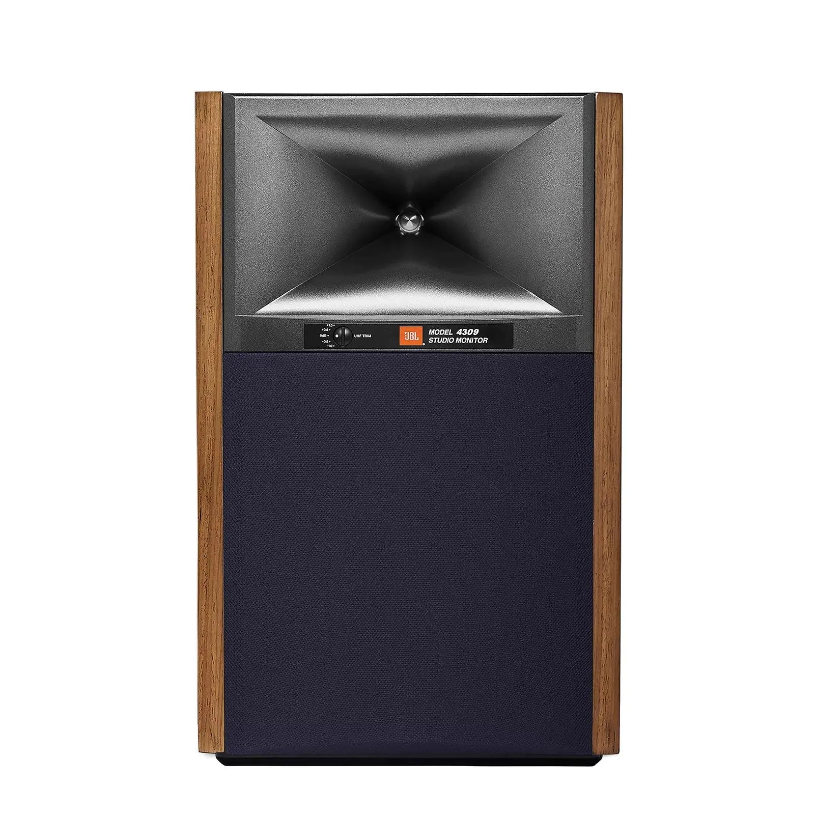 Arcam A5+ Integrated Amplifier Black with JBL 4309 Studio Monitor Bookshelf Speakers Walnut Pair