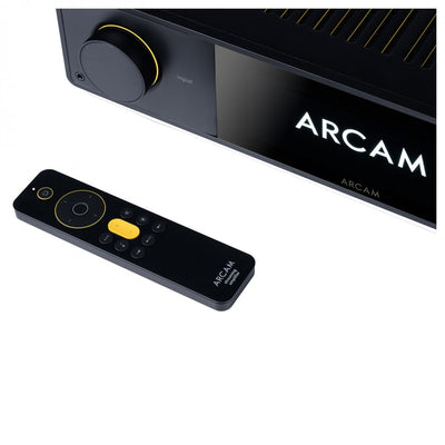 Arcam Radia SA45 Streaming Integrated Amplifier with Bowers and Wilkins 606 S3 Bookshelf Speakers Pair Black HiFi Package