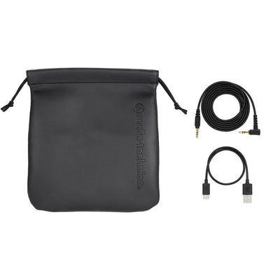 Audio Technica ATHM50xBT2 Wireless Over-Ear Headphones Black - Ex-Display Clearance