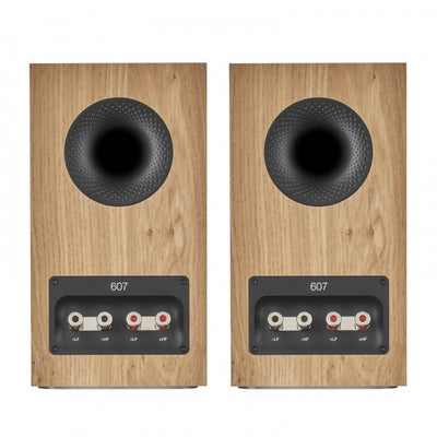 Bowers & Wilkins 607 S3 Bookshelf Speakers Pair Oak