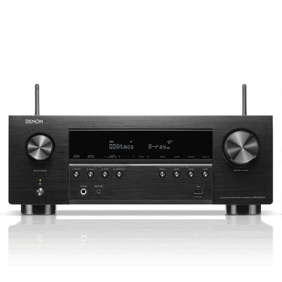 Denon AVRS970H AV Receiver With Wharfedale DX3 HCP 7.1 Speaker Package Black