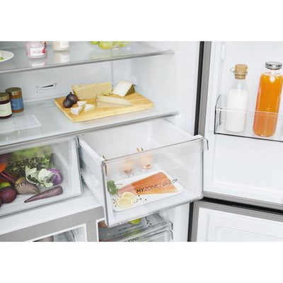 Haier HCR5919EHMB Cube 90 Series 5 American Fridge Freezer Brushed Black
