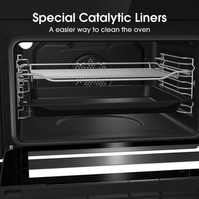 Hisense BID99222CXUK Built In Electric Double Oven Stainless Steel - A Rated