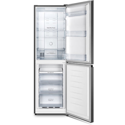 Hisense RB327N4BBE Frost Free Freestanding Fridge Freezer Black