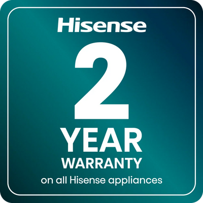 Hisense RB395N4BCE 60/40 Total No Frost Fridge Freezer Stainless Steel - E Rated