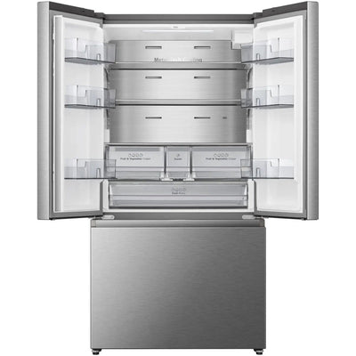 Hisense RF815N4SESE Freestanding Total No Frost Plumbed American Fridge Freezer Stainless Steel