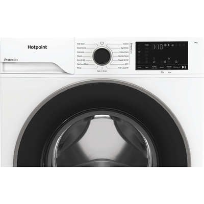Hotpoint HB 93 CARE UK Fabric Care 1400rpm Washing Machine White with PetHairCare HB93CAREUK