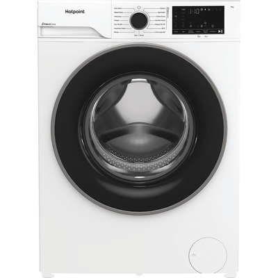 Hotpoint HB 93 CARE UK Fabric Care 1400rpm Washing Machine White with PetHairCare HB93CAREUK