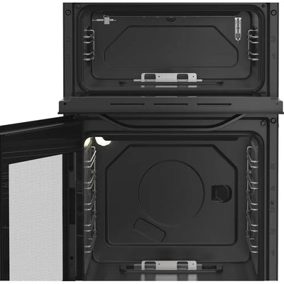 Hotpoint HDG5GCB 50cm Gas Double Cooker Black
