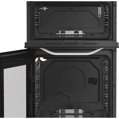 Hotpoint HDG5GCW 50cm Gas Double Cooker White