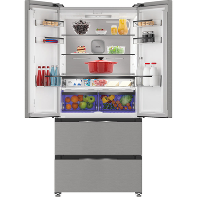 Hotpoint HPG2 6513 XBR4UK Dual No Frost American Fridge Freezer with VitalCare Dark Inox HPG26513XBR4UK