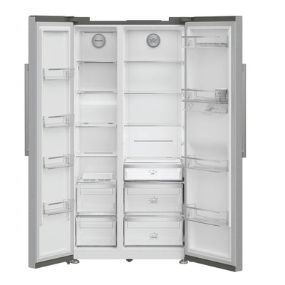 Hotpoint HPG26583WXP4UK Dual No Frost American Fridge Freezer Stainless Steel