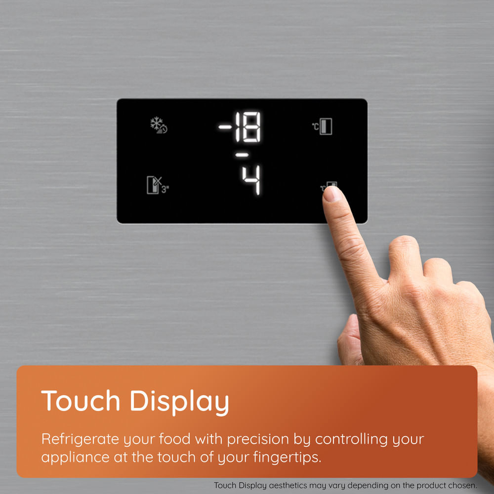 Hotpoint HPGF 6564 XK4UK Triple No Frost American Fridge Freezer with VitalCare Dark Inox HPGF6564XK4UK