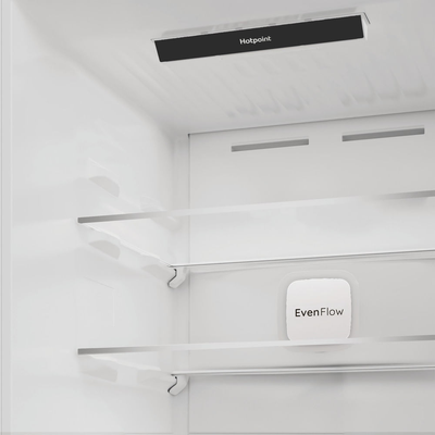 Hotpoint HPKF 6353 XP4UK Freestanding Dual No Frost 50/50 Fridge Freezer Silver HPKF6353XP4UK
