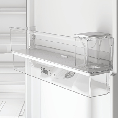 Hotpoint HPKH 1261W S4UK Freestanding No Frost 50/50 Fridge Freezer with Water Dispenser Silver HPKH1261WS4UK