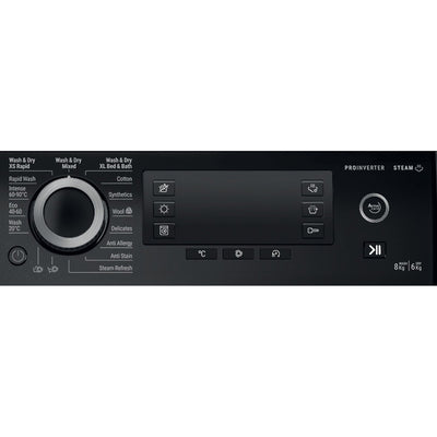 Hotpoint NDD86448BDAUK 8+6kg ActiveCare 1400 Spin Washer Dryer Black