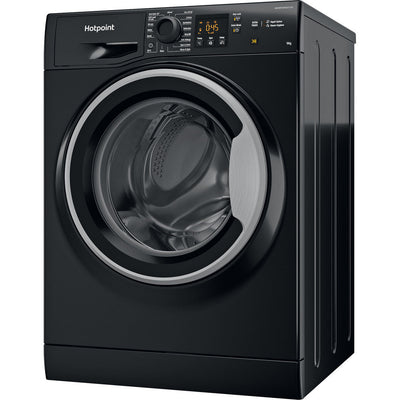 Hotpoint NSWF946BSUK 9Kg 1400 Spin Washing Machine Black